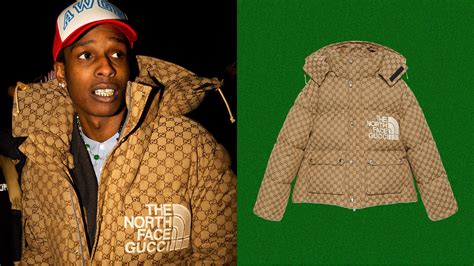 tnf x gucci nuptse|The North Face x Gucci Explores the Great Outdoors .